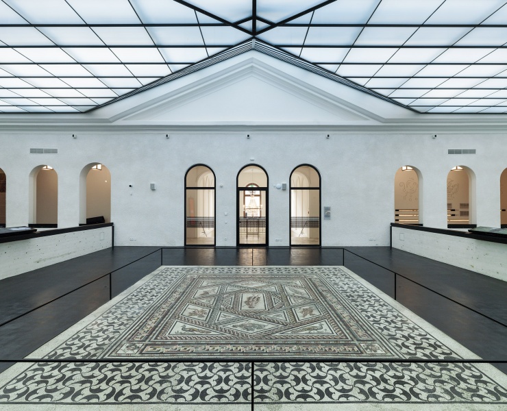 Quelle: kärnten.museum, Dionysosmosaik, Foto Paul Ott